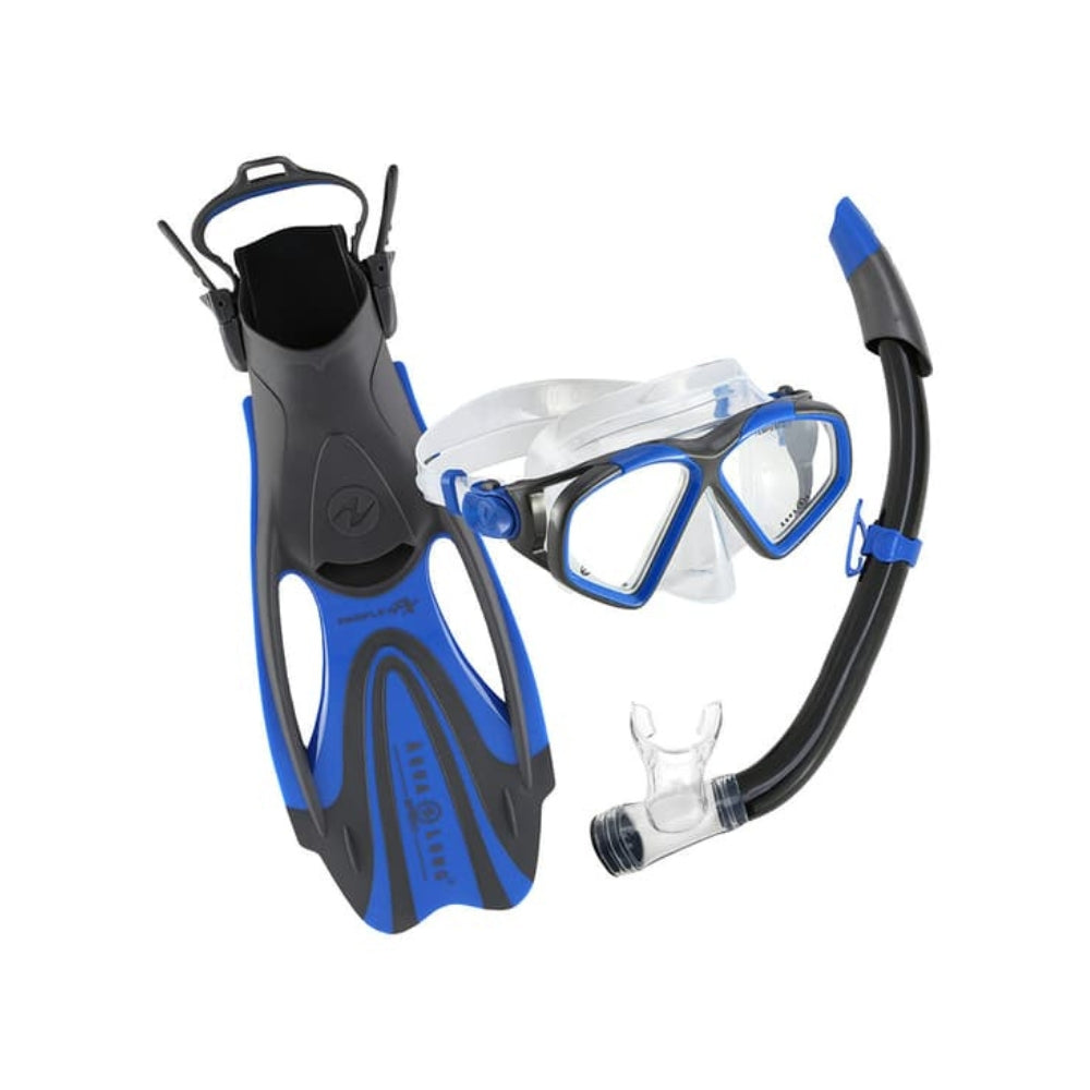 AQUALUNG SET HAWKEYE PER SNORKELING