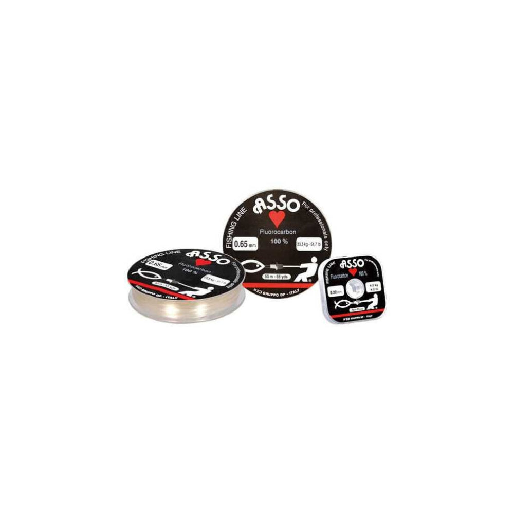ASSO CUORI FLUOROCARBON 100% / 50m