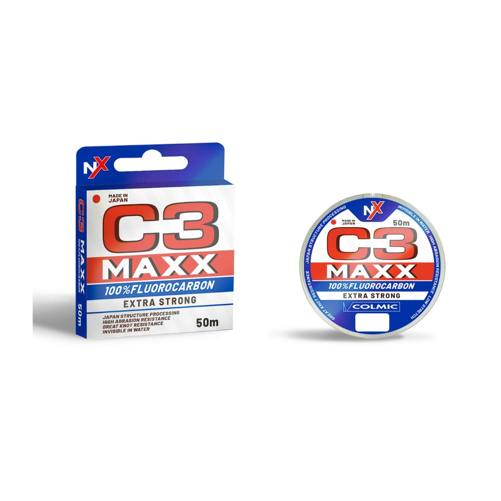 COLMIC C3 MAXX FLUOROCARBON 100% 50m