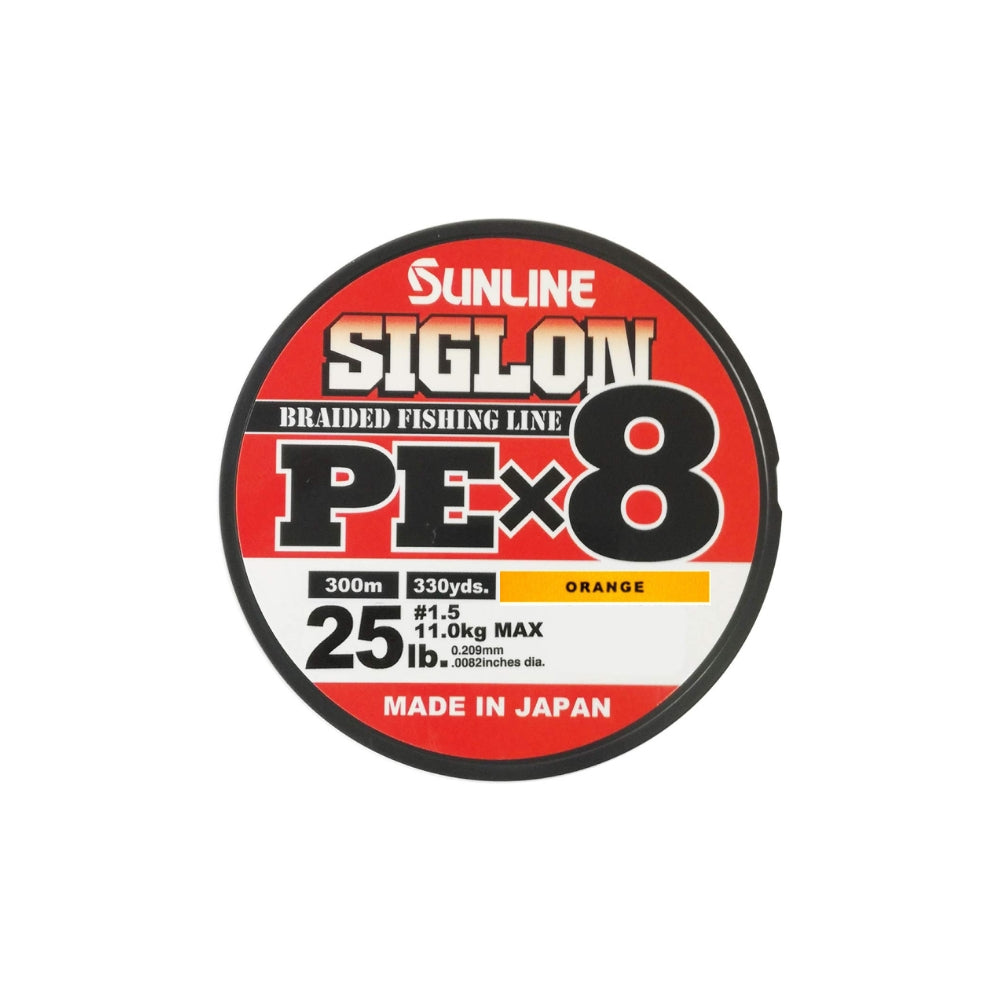 SUNLINE SIGLON PE X8 (ARANCIONE) 150m