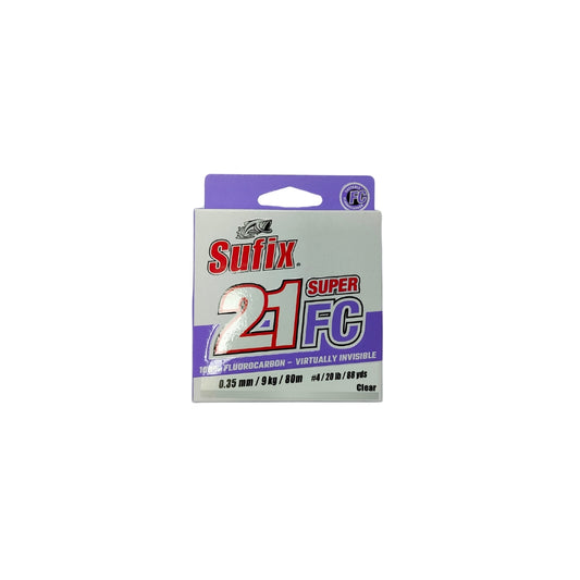 SUFIX SUPER 21 FC VIRTUALLY INVISIBLE 80m